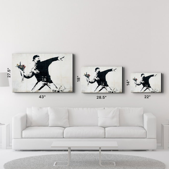 Wallity CAM-6008 Pintura Decorativa de Vidrio Templado 46 x 72 cm